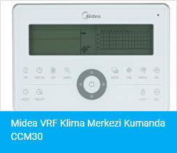 Midea VRF Klima Merkezi Kumanda CCM30